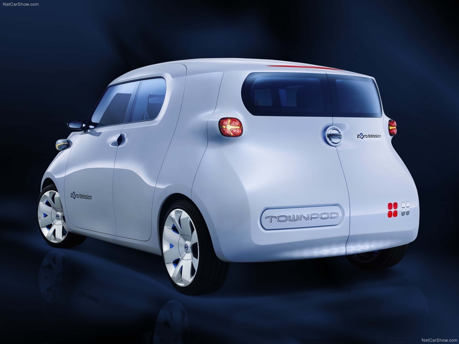 nissan, Townpod, Concept, Cars, 2010 Wallpaper