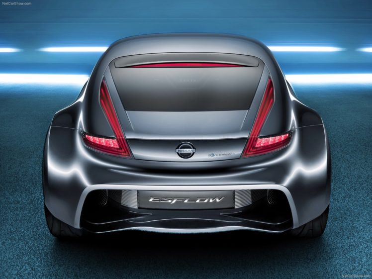 concept, Esflow, Nissan, Speed, Cars, 2011 HD Wallpaper Desktop Background