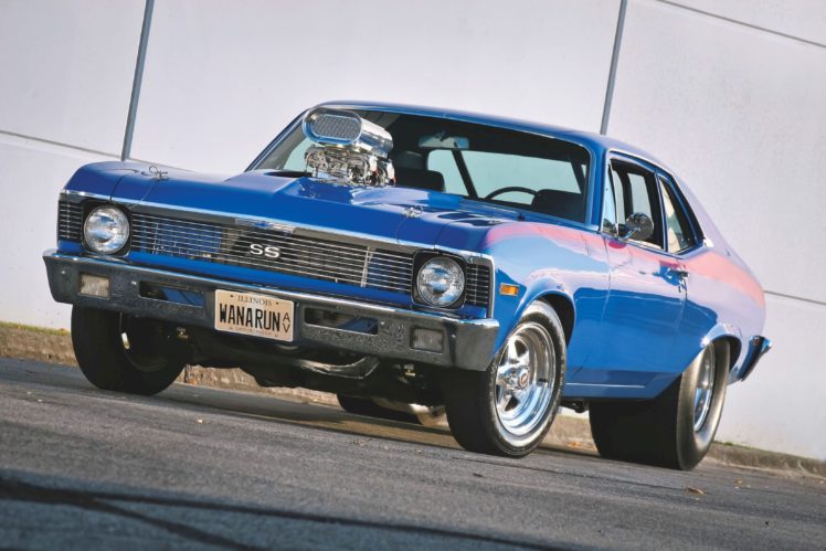 1971, Chevrolet, Chevy, Nova, Ss, Pro, Street, Drag, Racer, Blue, Hot, Usa, 3300×2200 01 HD Wallpaper Desktop Background