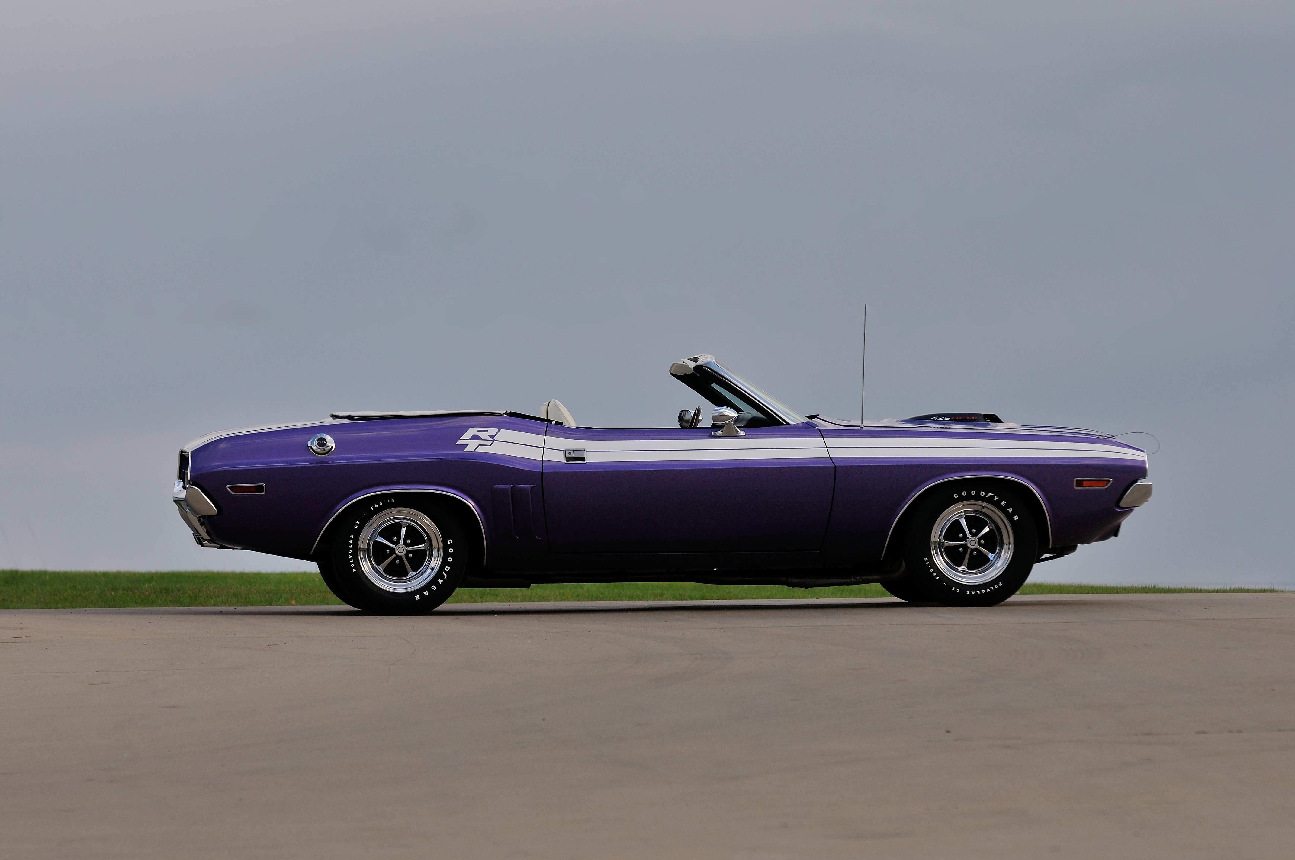1971, Dodge, Challenger, Rt, Convertible, Muscle, Classic, Old, Usa, 4288x2848 02 Wallpaper