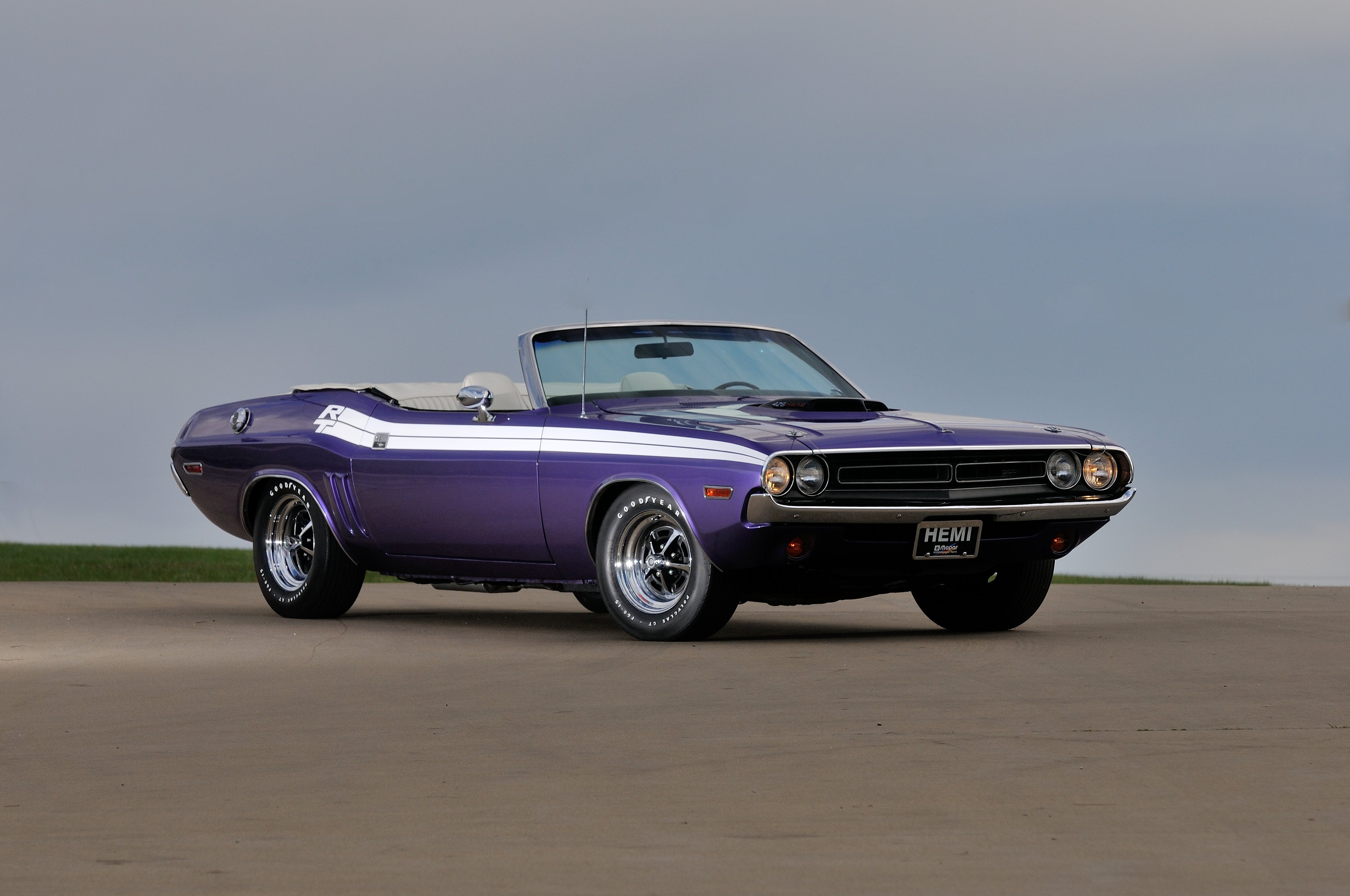 1971, Dodge, Challenger, Rt, Convertible, Muscle, Classic, Old, Usa, 4288x2848 04 Wallpaper