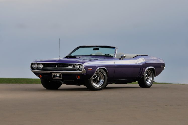 1971, Dodge, Challenger, Rt, Convertible, Muscle, Classic, Old, Usa, 4288×2848 01 HD Wallpaper Desktop Background