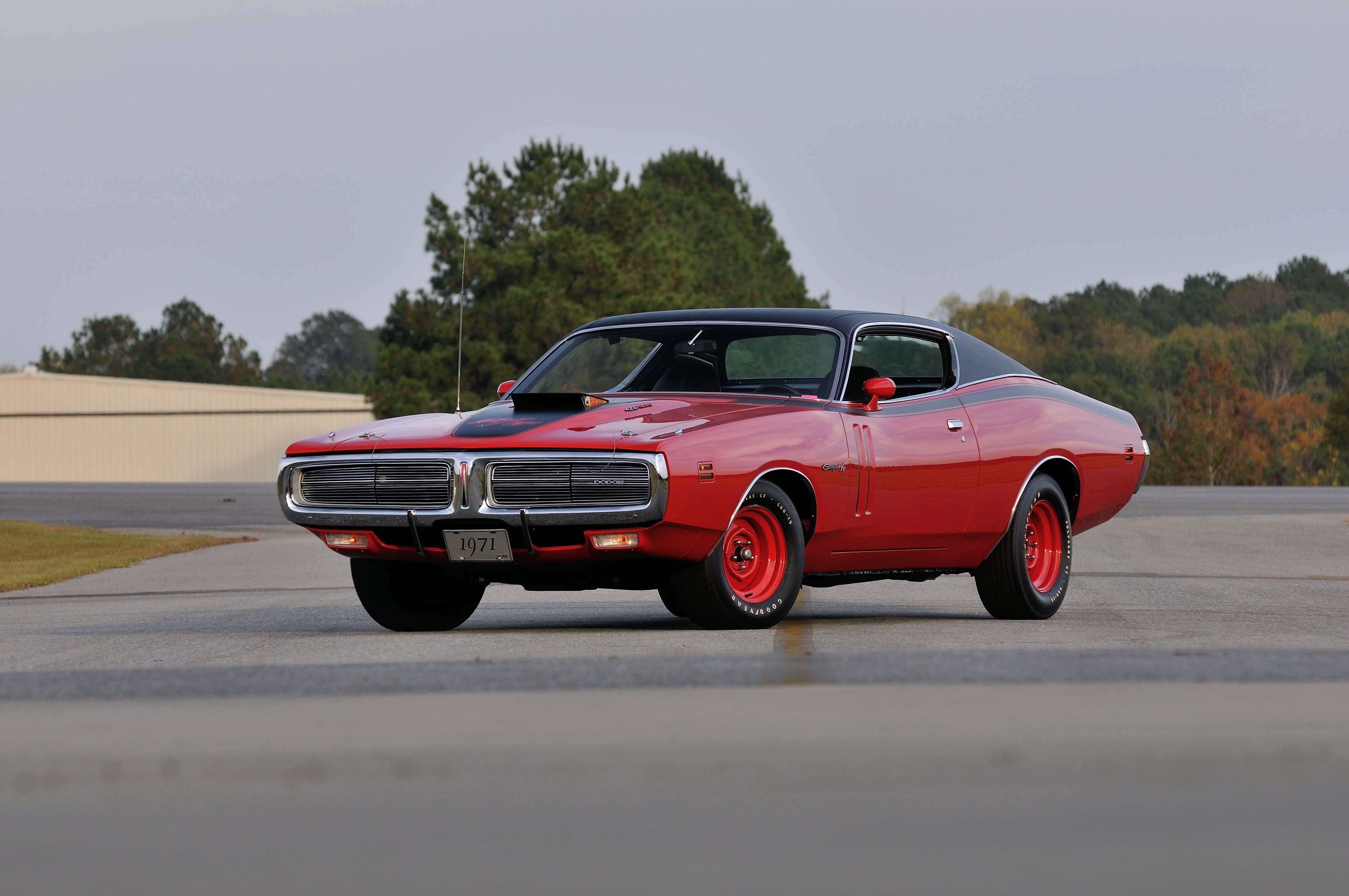 1971, Dodge, Hemi, Charger, Rt, Pilot, Car, Red, Muscle, Classic, Old, Usa, 4288x2848 01 Wallpaper