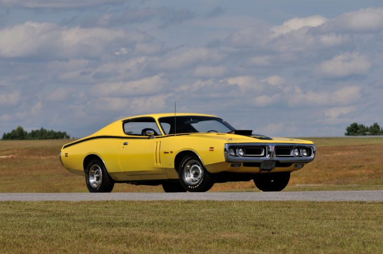 1971, Dodge, Hemi, Charger, Rt, Yellow, Muscle, Classic, Old, Usa, 4288×2848 05 HD Wallpaper Desktop Background