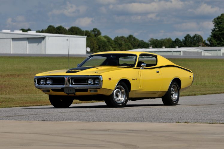 1971, Dodge, Hemi, Charger, Rt, Yellow, Muscle, Classic, Old, Usa, 4288×2848 01 HD Wallpaper Desktop Background