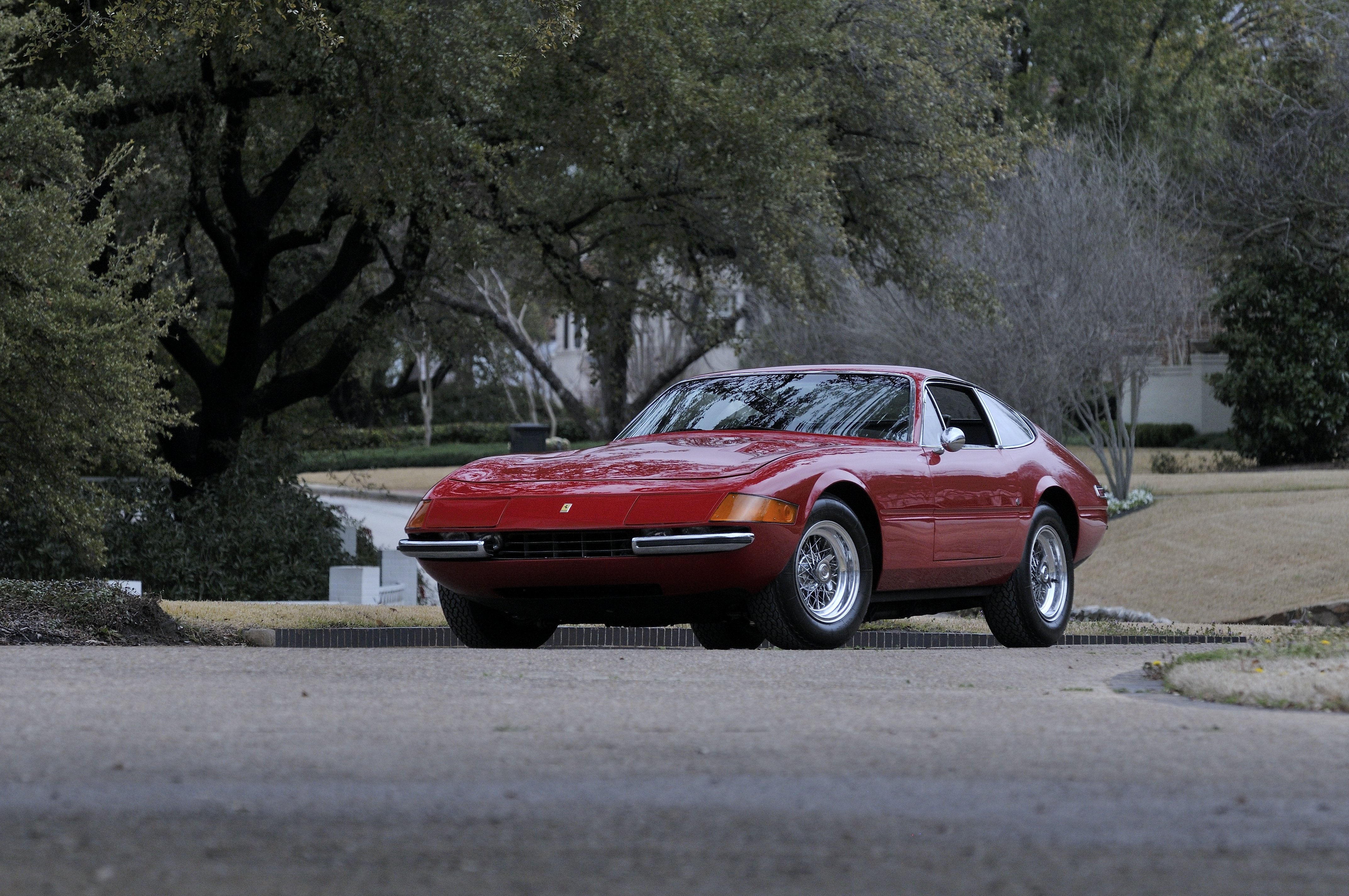 1971, Ferrari, 365, Gtb4, Daytona, Berlinetta, Classic, Old, Rosso, Italy, 4288x2848 01 Wallpaper
