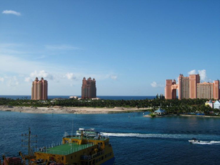 landscapes, Beach, Paradise, Bahamas HD Wallpaper Desktop Background