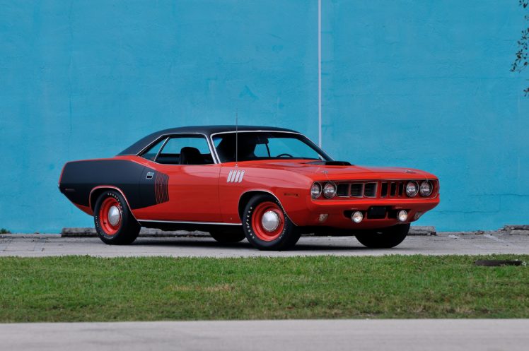1971, Plymouth, Hemi, Cuda, Muscle, Classic, Old, Red, Usa, 4200×2790 11 HD Wallpaper Desktop Background