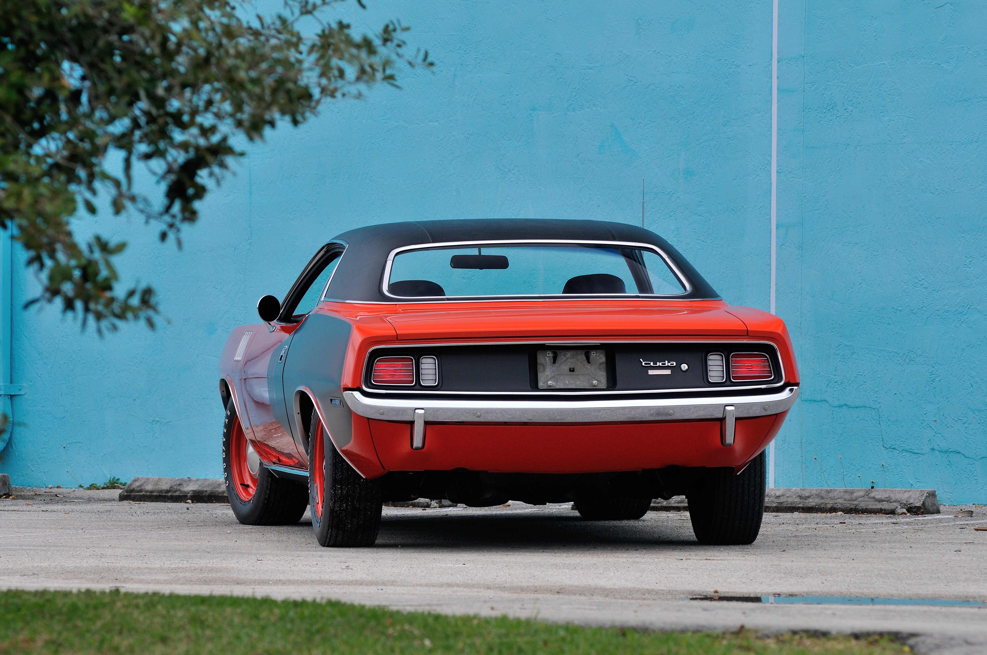 1971, Plymouth, Hemi, Cuda, Muscle, Classic, Old, Red, Usa, 4200x2790 16 Wallpaper
