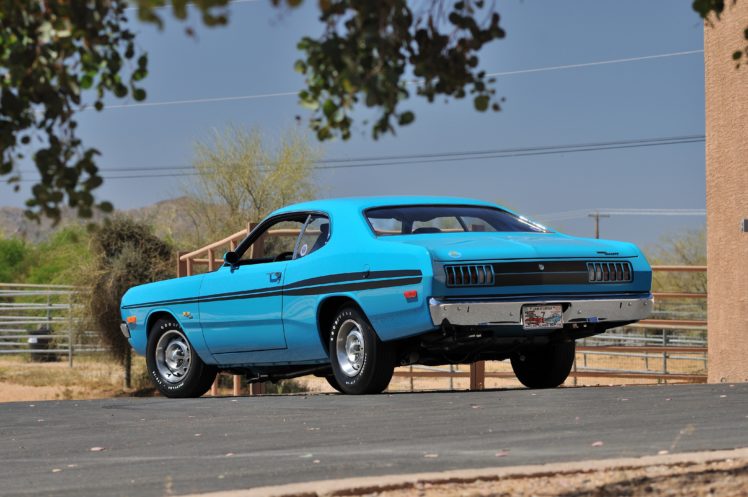 1972, Dodge, Demon, Gss, Muscle, Classic, Blue, Old, Usa, 4200×2790 03 HD Wallpaper Desktop Background