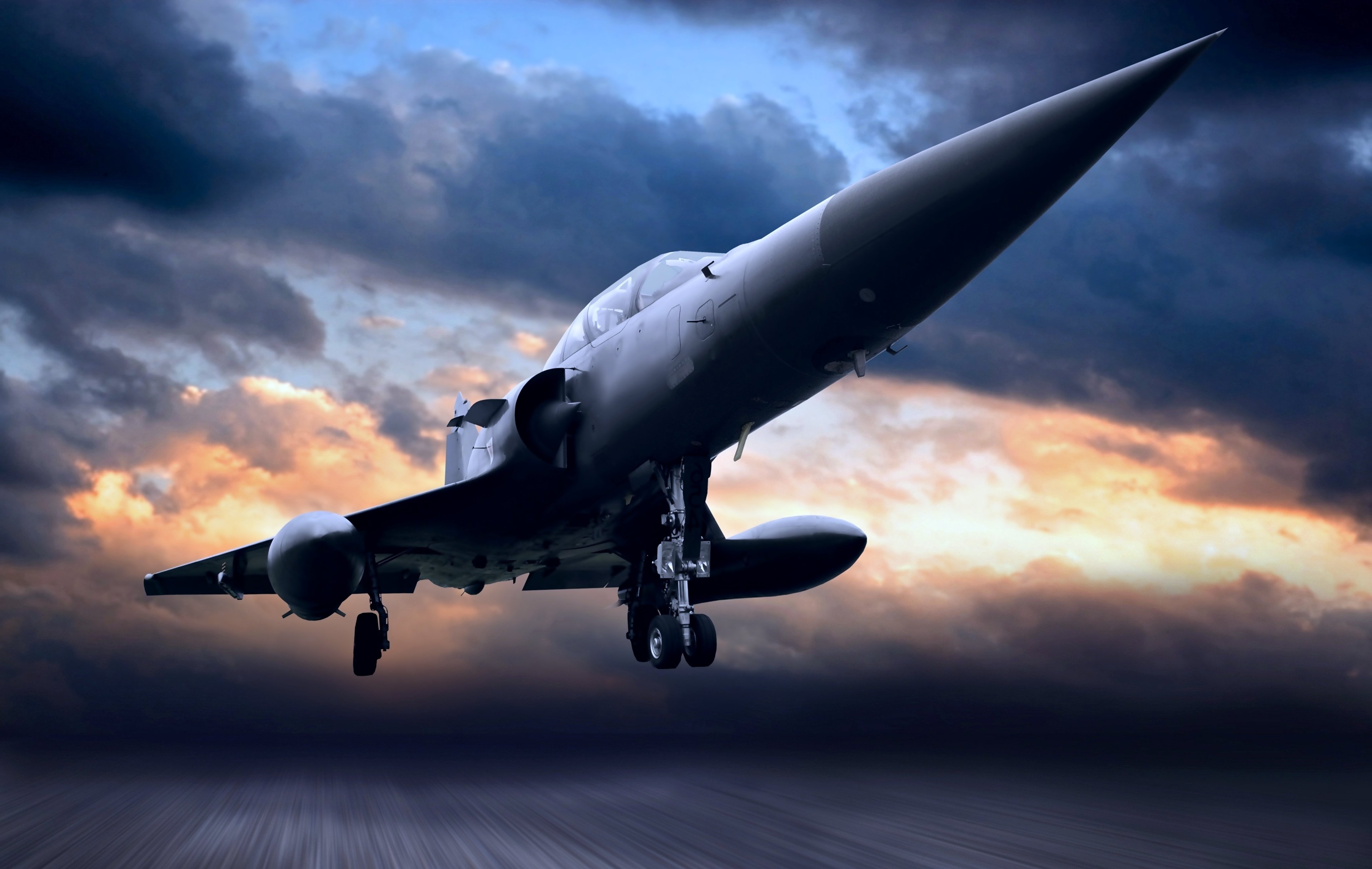 aircrafts, Attack, Bombing, Clouds, Earth, Flights, Landscapes, Military, Nature, Review, Sky, Warplanes Wallpaper