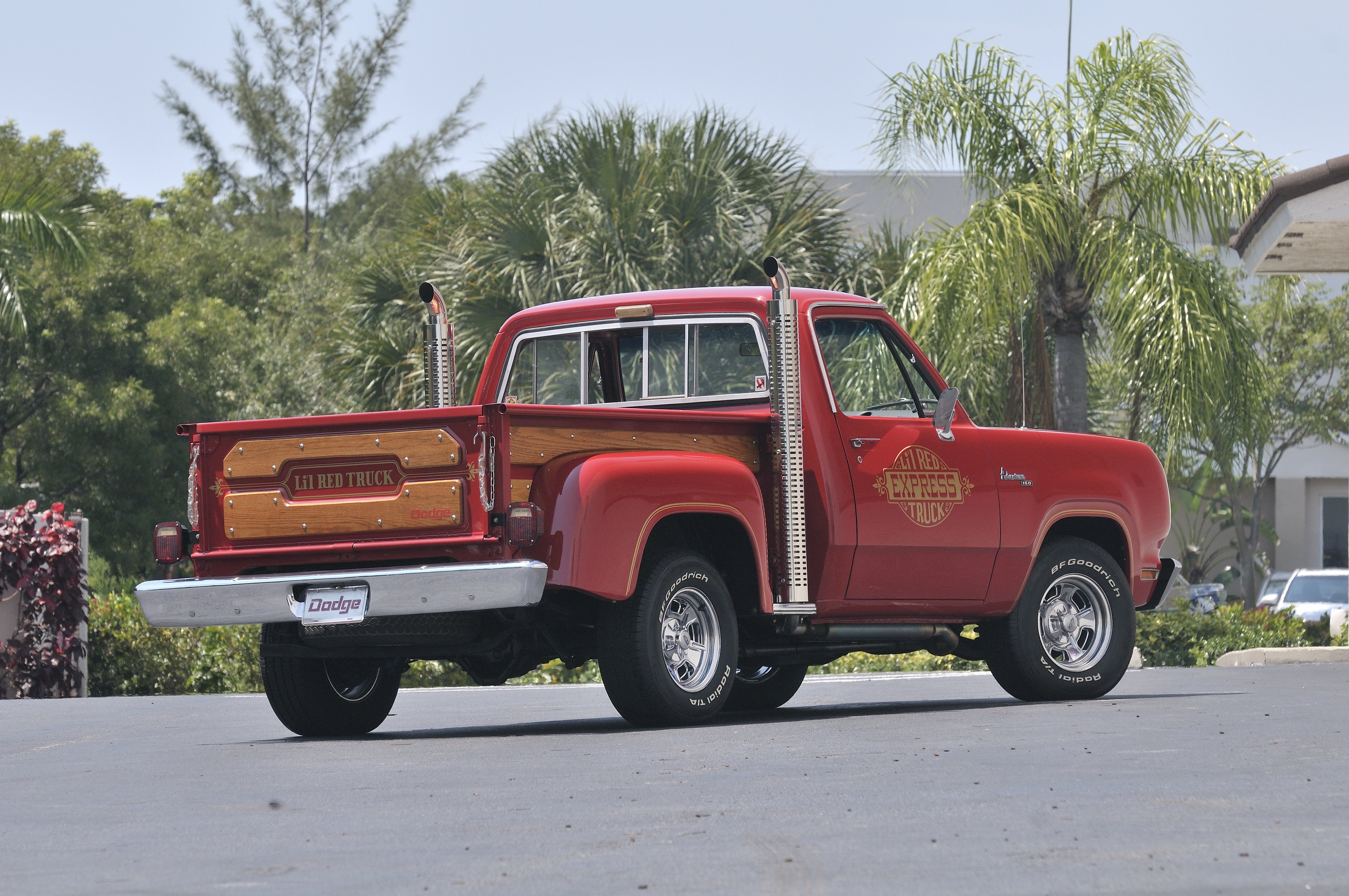 1979, Dodge, Lil, Red, Express, Pickup, Custom, Pickup, Classic, Old, Red, Usa, 4200x2790 02 Wallpaper