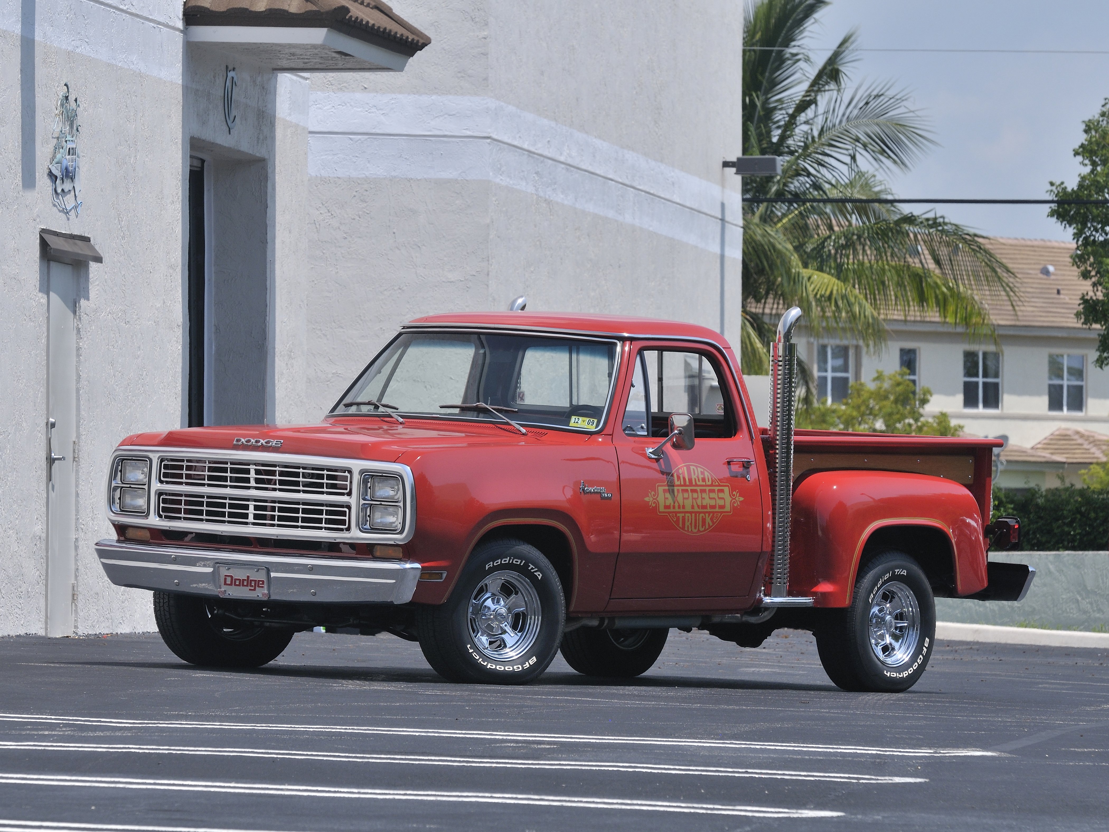 1979, Dodge, Lil, Red, Express, Pickup, Custom, Pickup, Classic, Old, Red, Usa, 4200x3150 01 Wallpaper