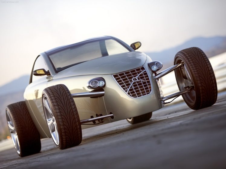concept, Roadster, Supercars, Volvo, T6, Cars, 2005 HD Wallpaper Desktop Background
