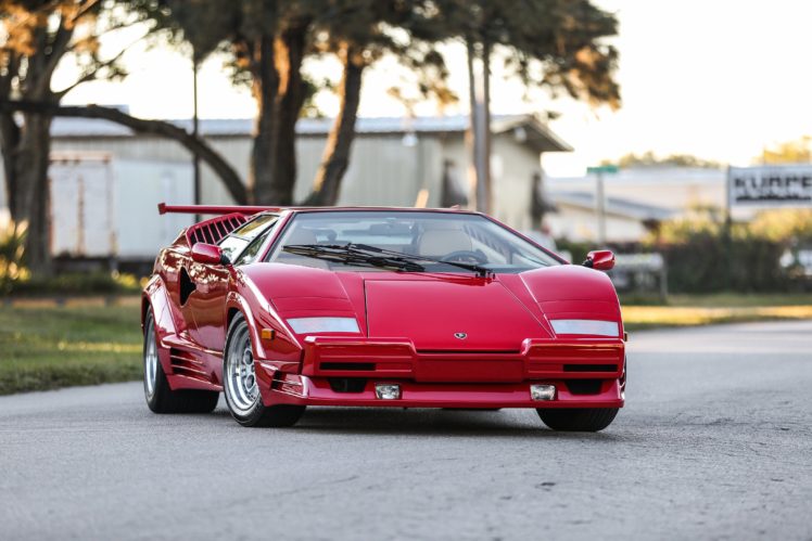 1989, Lamborghini, Countach, 25th, Anniversary, Supercar, 4200×2800 02 HD Wallpaper Desktop Background