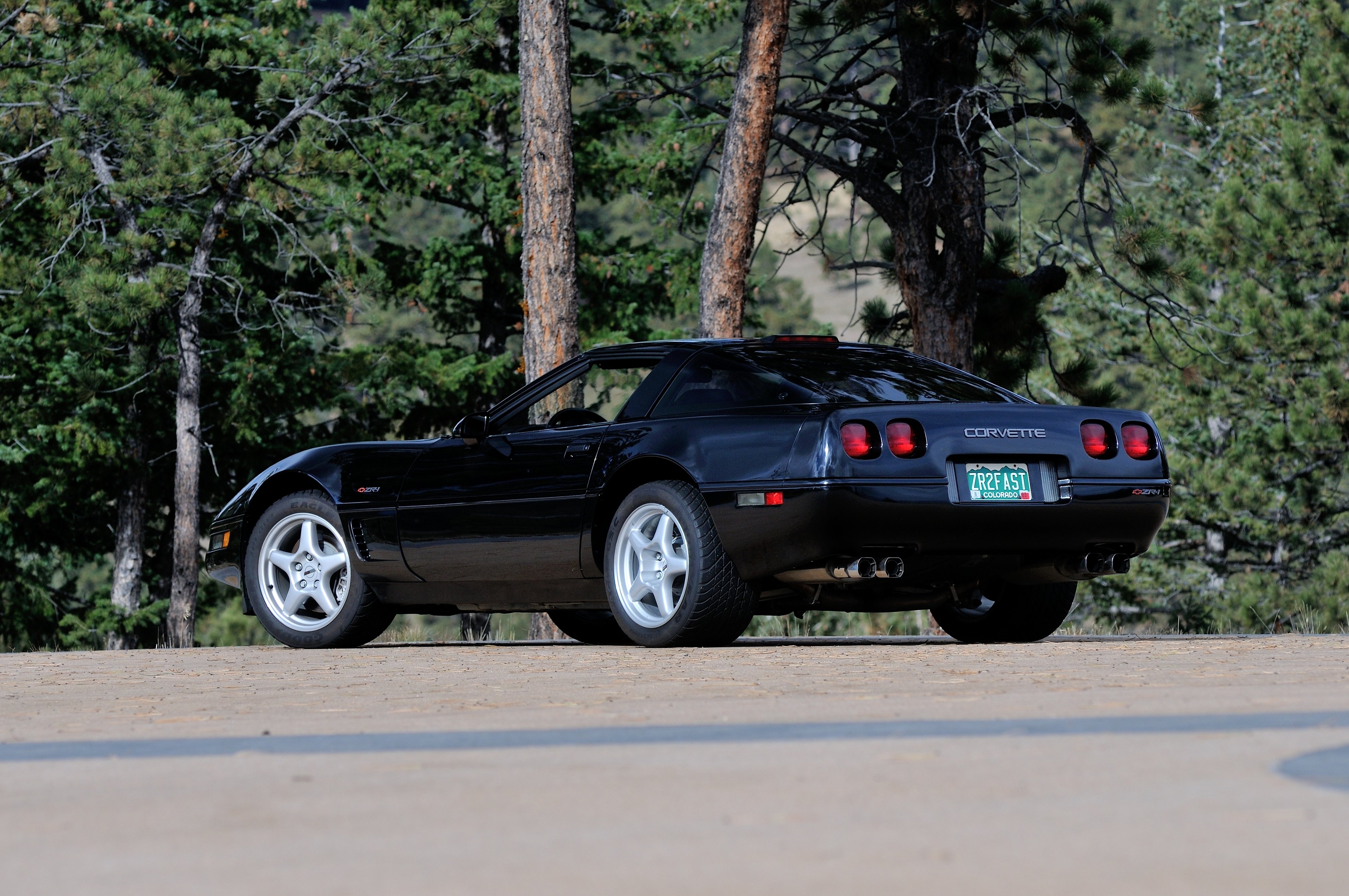 1994, Chevrolet, Corvette, Zr1, Muscle, Black, Classic, Usa, 4200x2790 03 Wallpaper