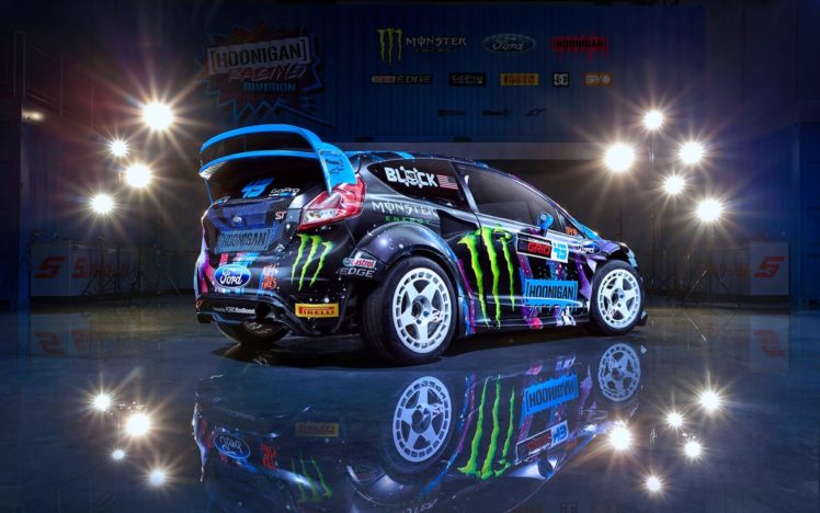 2015, Block, Cars, Colors, Division, Fiesta, Ford, Hoonigan, Ken, Motors, Race, Racing, Rear, Rx43, Sport HD Wallpaper Desktop Background