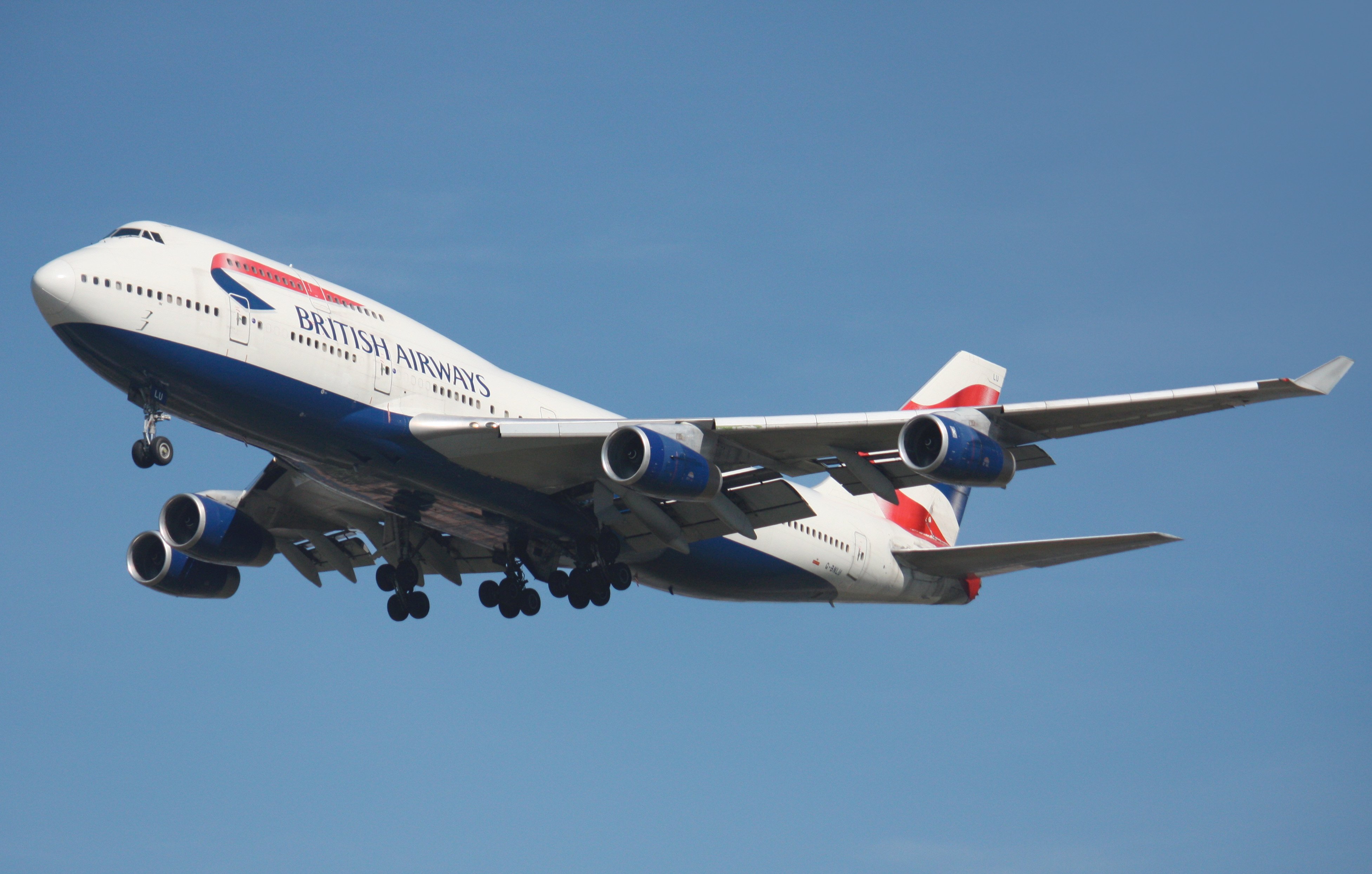 boeing, 747, Britanico, Avion Wallpaper
