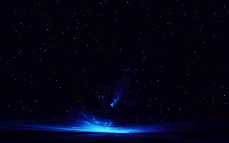 night, Sky, Stars, Clouds, Earth, Space HD Wallpaper Desktop Background