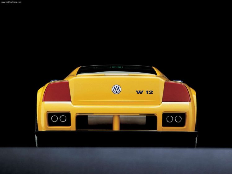 1998, Concept, Supercar, Supercars, Syncro, Volkswagen, W12 HD Wallpaper Desktop Background