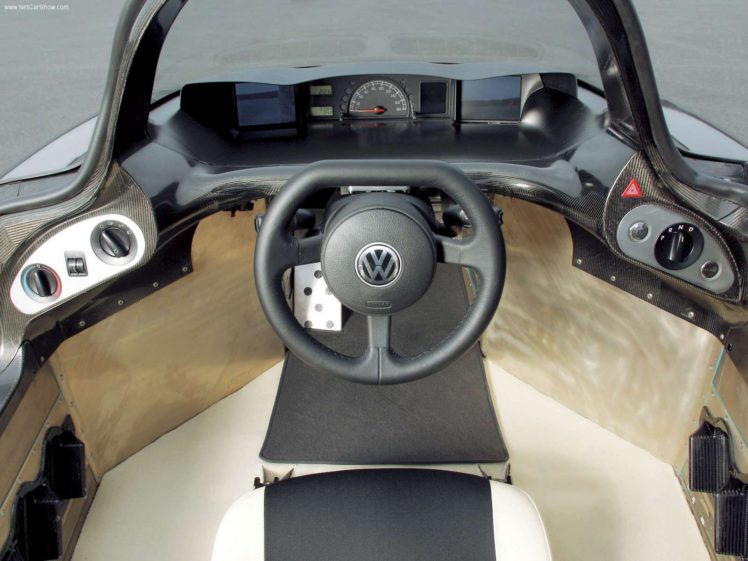 volkswagen, 1 litre, Car, Concept, 2003 HD Wallpaper Desktop Background