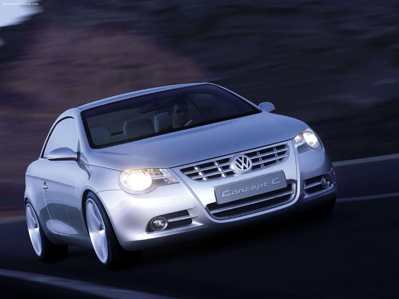 volkswagen, Concept, C, Concept, Cars, Convertible, 2004 Wallpaper