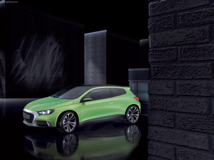 art, Cars, Concept, Green, Iroc, Scirocco, Volkswagen, 2006 HD Wallpaper Desktop Background