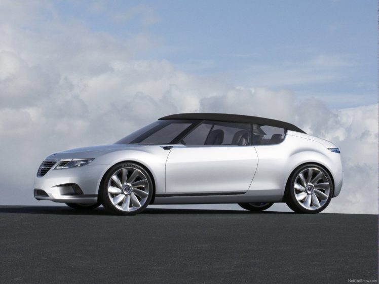 saab, 9 x, Air, Biohybrid, Concept, Cars, 2008 HD Wallpaper Desktop Background
