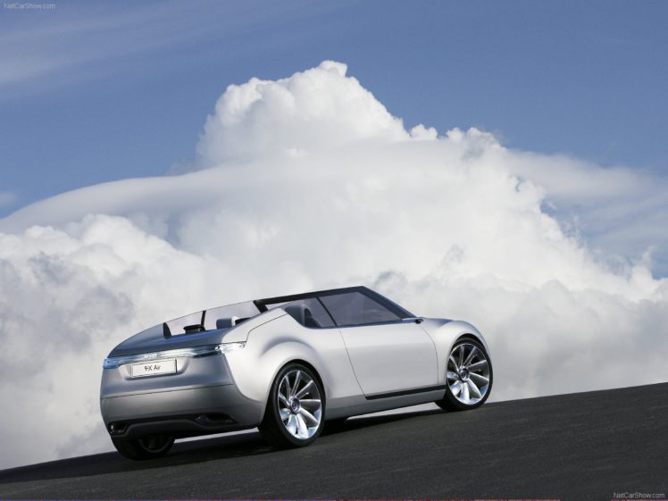 saab, 9 x, Air, Biohybrid, Concept, Cars, 2008 HD Wallpaper Desktop Background