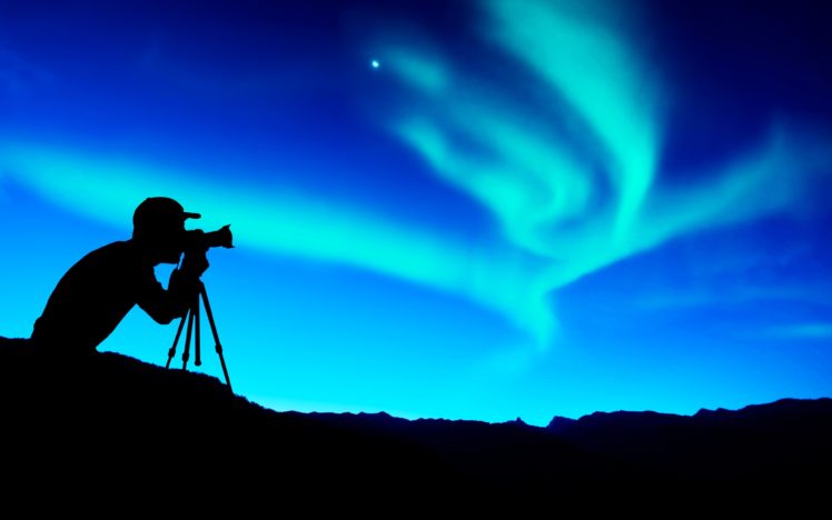 photographer, Sky, Clouds, Camera, Photos, Nature, Landscape, Earth, Blue HD Wallpaper Desktop Background