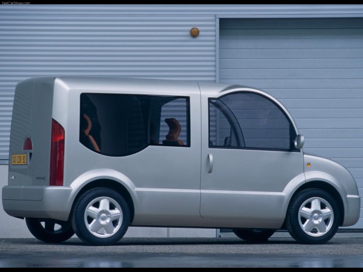 renault, Modus, Concept, Cars, Van, 2000 HD Wallpaper Desktop Background