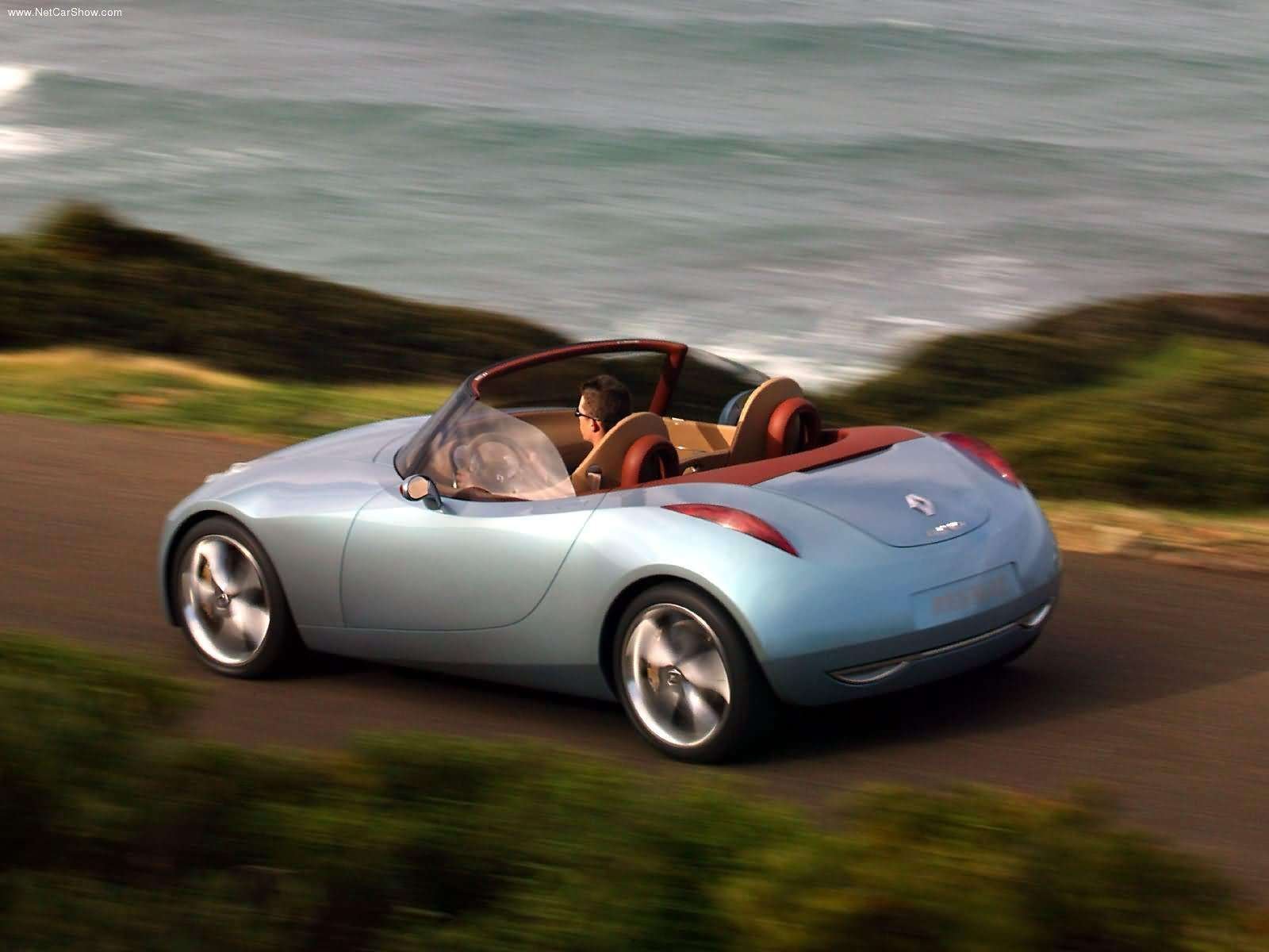 renault, Wind, Concept, Cars, Convertible, 2004 Wallpaper