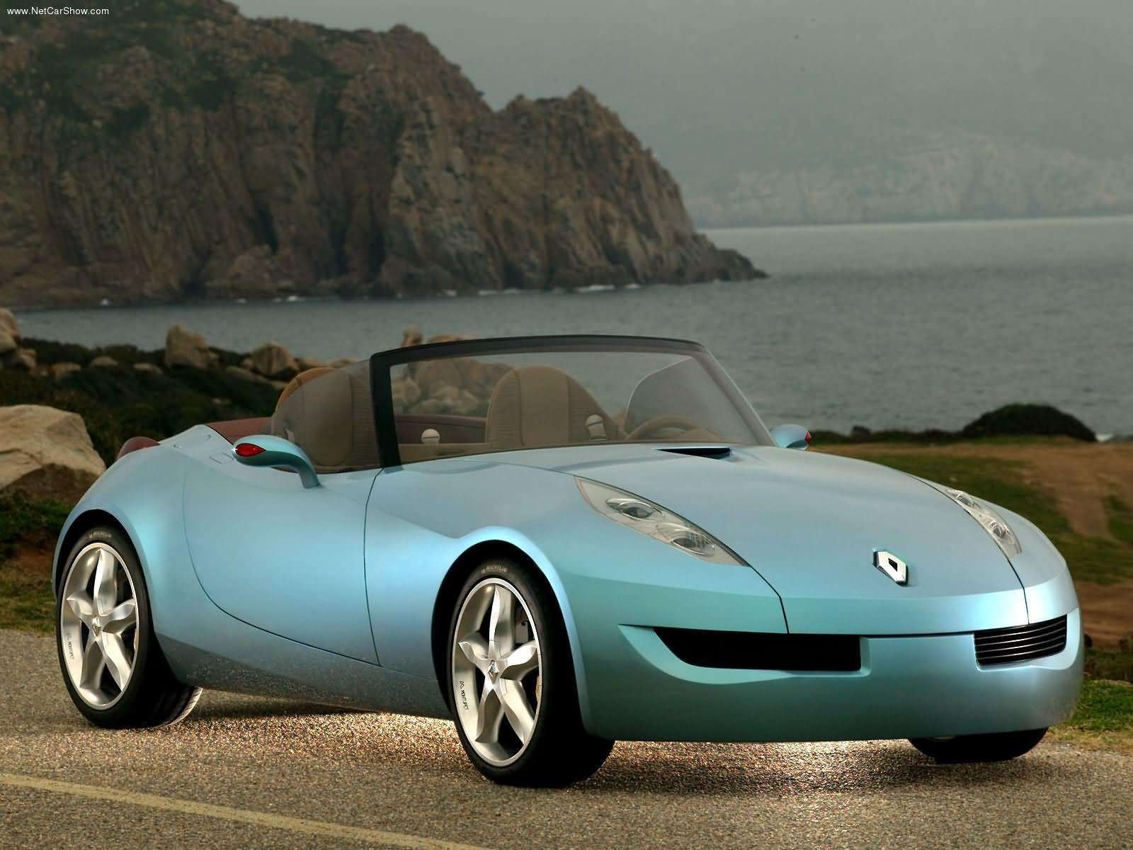 renault, Wind, Concept, Cars, Convertible, 2004 Wallpaper