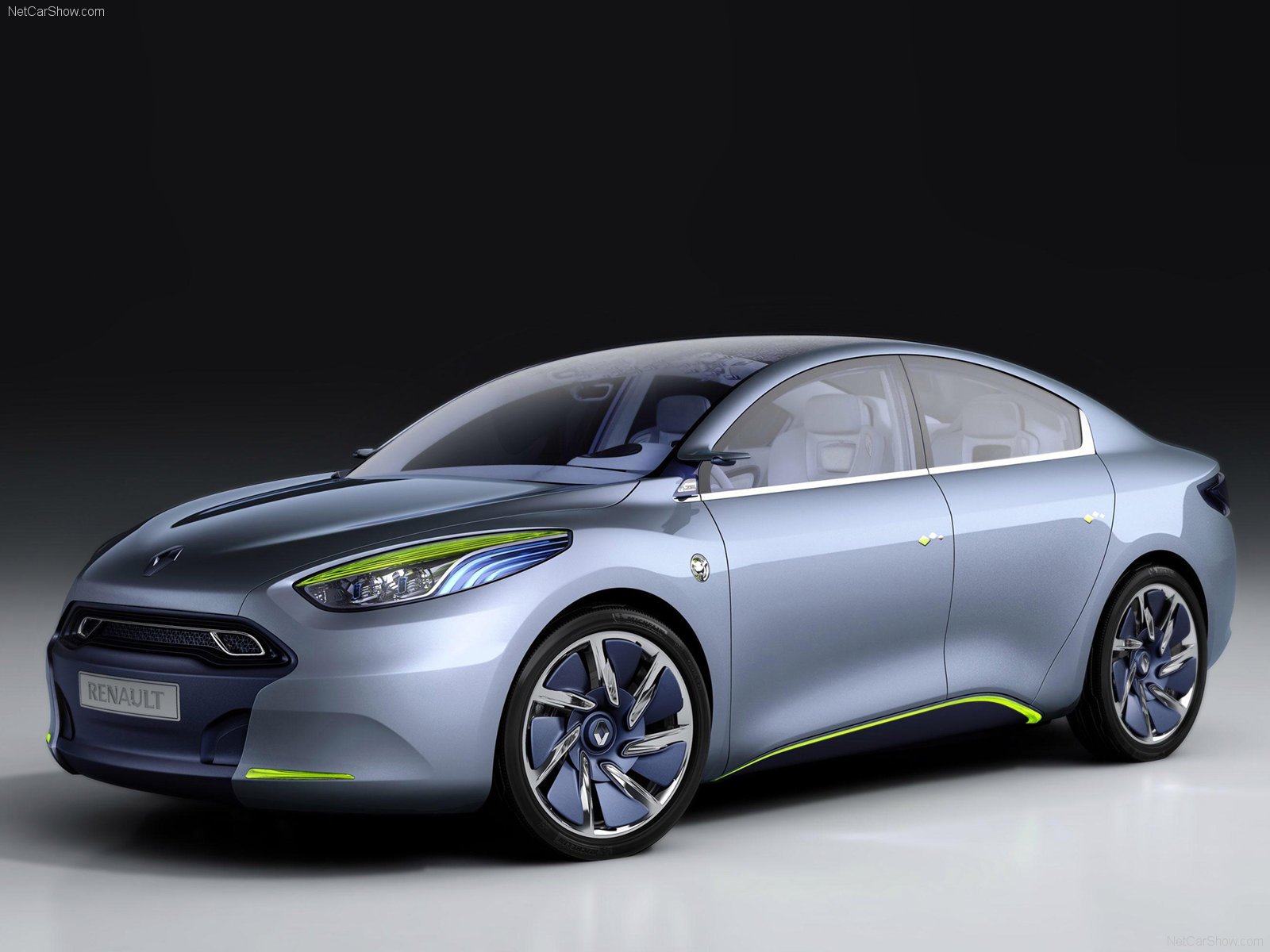 renault, Fluence, Ze, Concept, Electric, Cars, 2009 Wallpaper