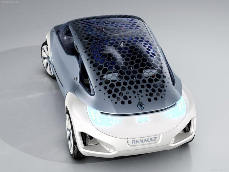 renault, Zoe, Ze, Concept, Cars, Electric, 2009 HD Wallpaper Desktop Background