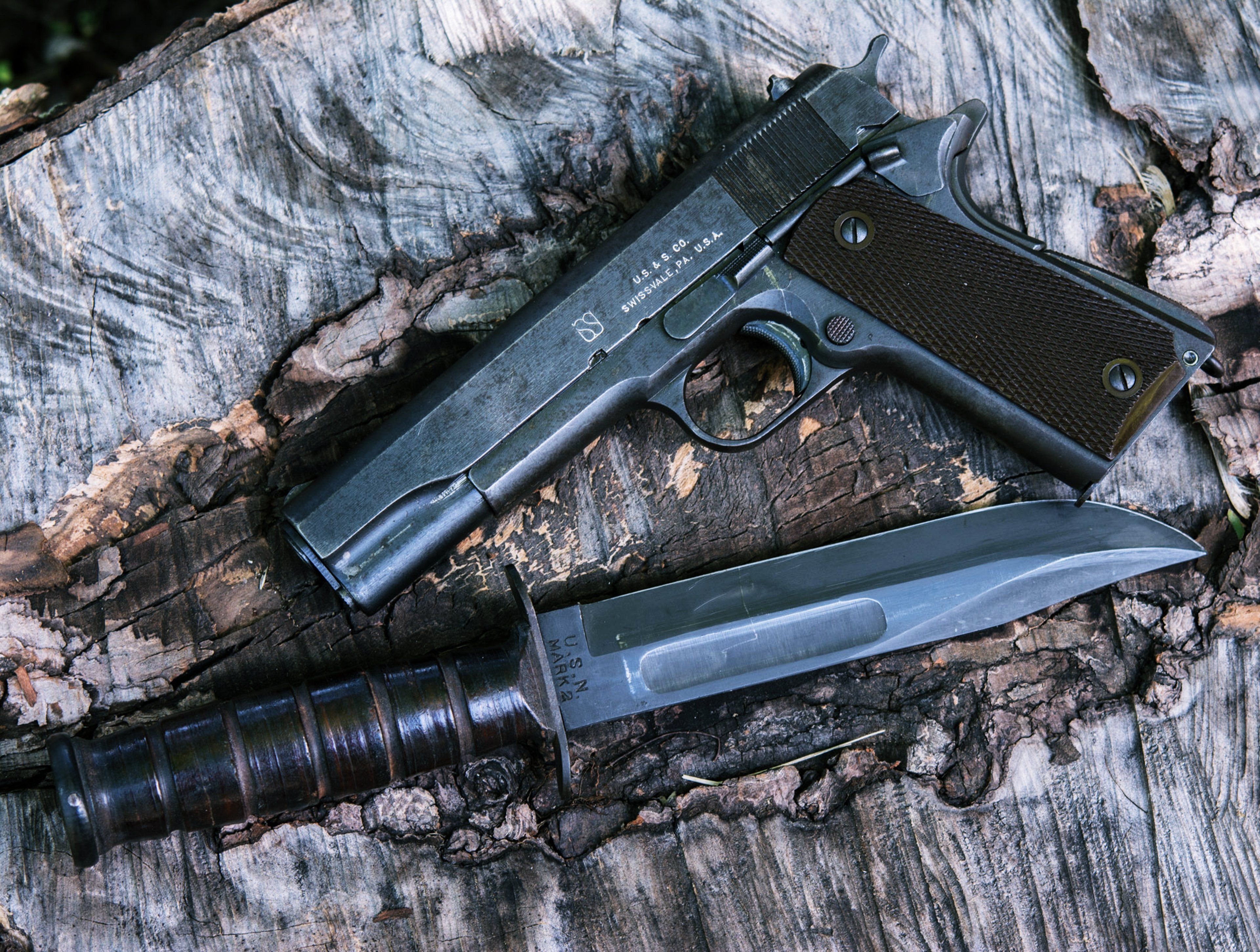 warrior, Pistol, Weapon, Ammunition, Bullets, Black, Police, Army, Military, Knife Wallpaper