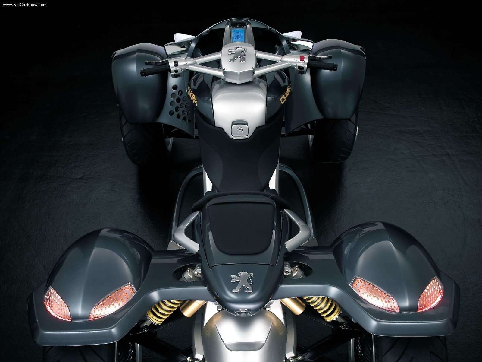 peugeot, Quark, Concept, Motorcycle, 2004 Wallpaper