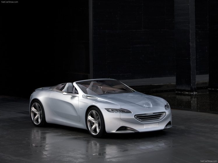 2010, Concept, Peugeot, Sr1, Cars, Convertible HD Wallpaper Desktop Background