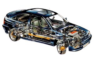 ford, Escort, Rs 2000, 4×4, Cars, Technical
