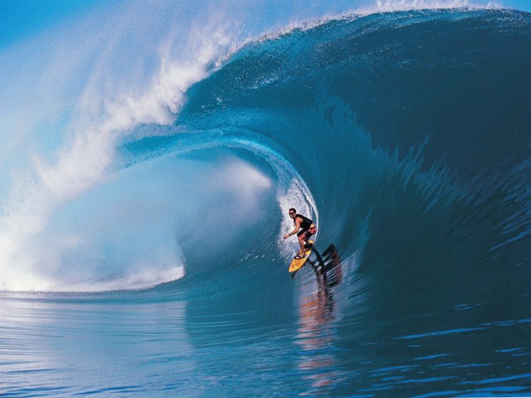 ocean, Waves, Surfing HD Wallpaper Desktop Background
