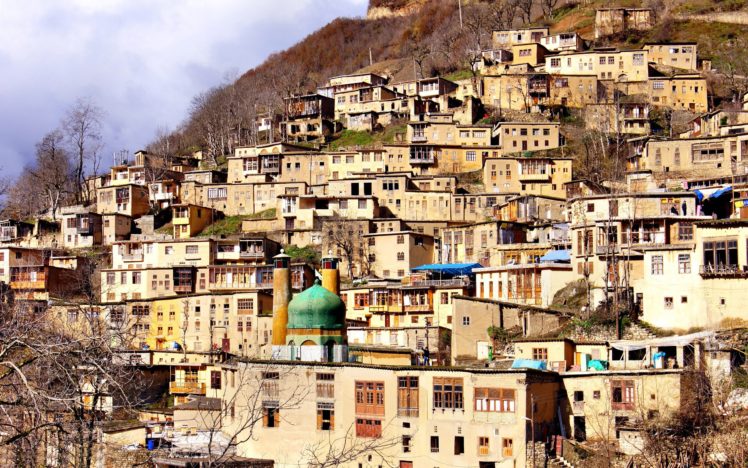 landscapes, Cityscapes, Town, Iran, City, Skyline HD Wallpaper Desktop Background
