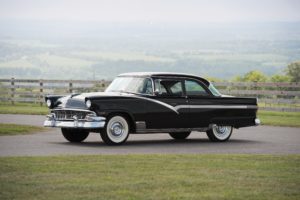 1956, Ford, Fairlane, Club, Sedan, Cars, Classic