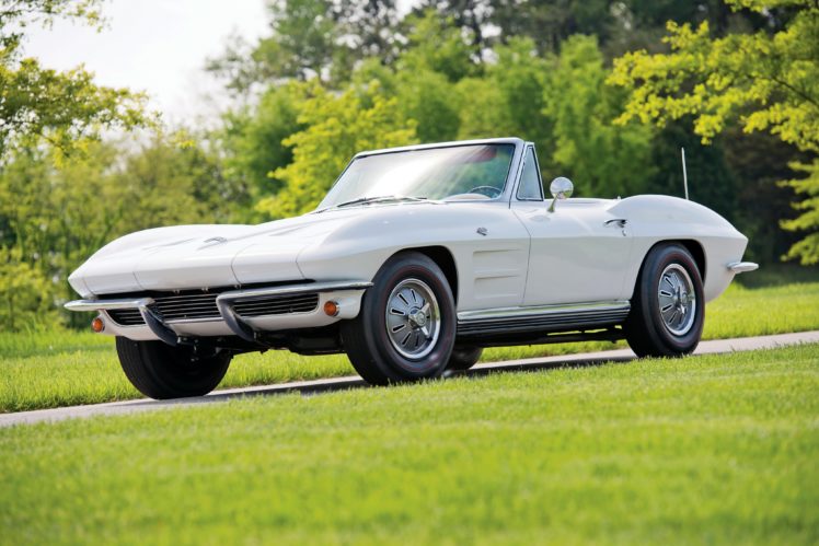 1964, C2, Chevy, Corvette, Sting, Ray, Convertible, Classic, Cars HD Wallpaper Desktop Background