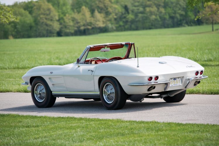 1964, C2, Chevy, Corvette, Sting, Ray, Convertible, Classic, Cars HD Wallpaper Desktop Background