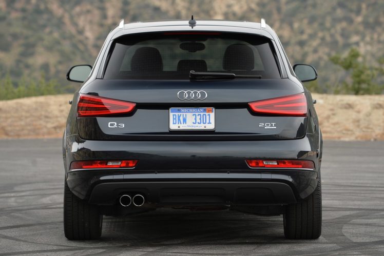 2015, Audi, Q3, Cars, Suv, Black HD Wallpaper Desktop Background