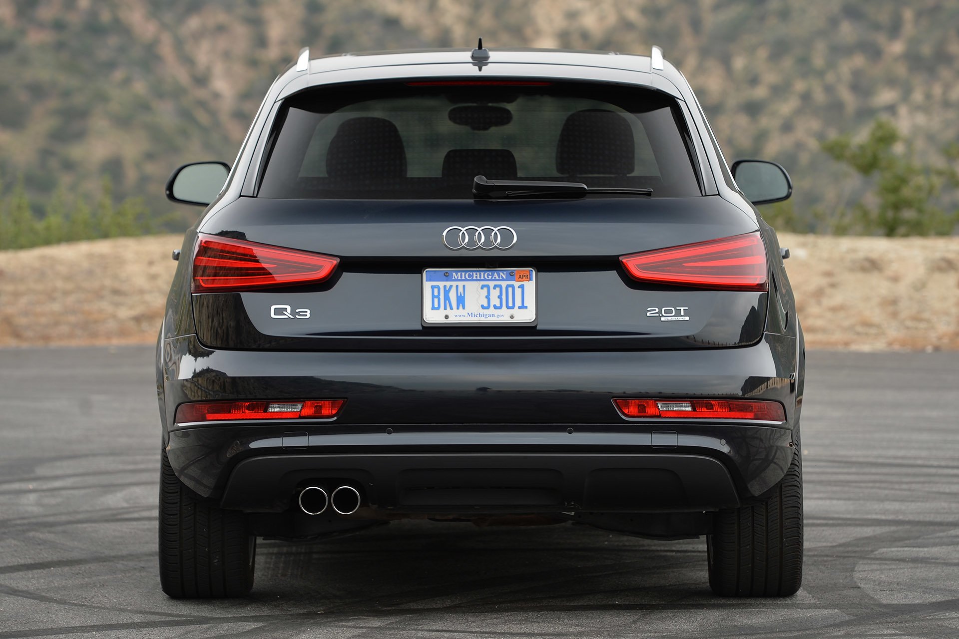 2015, Audi, Q3, Cars, Suv, Black Wallpaper