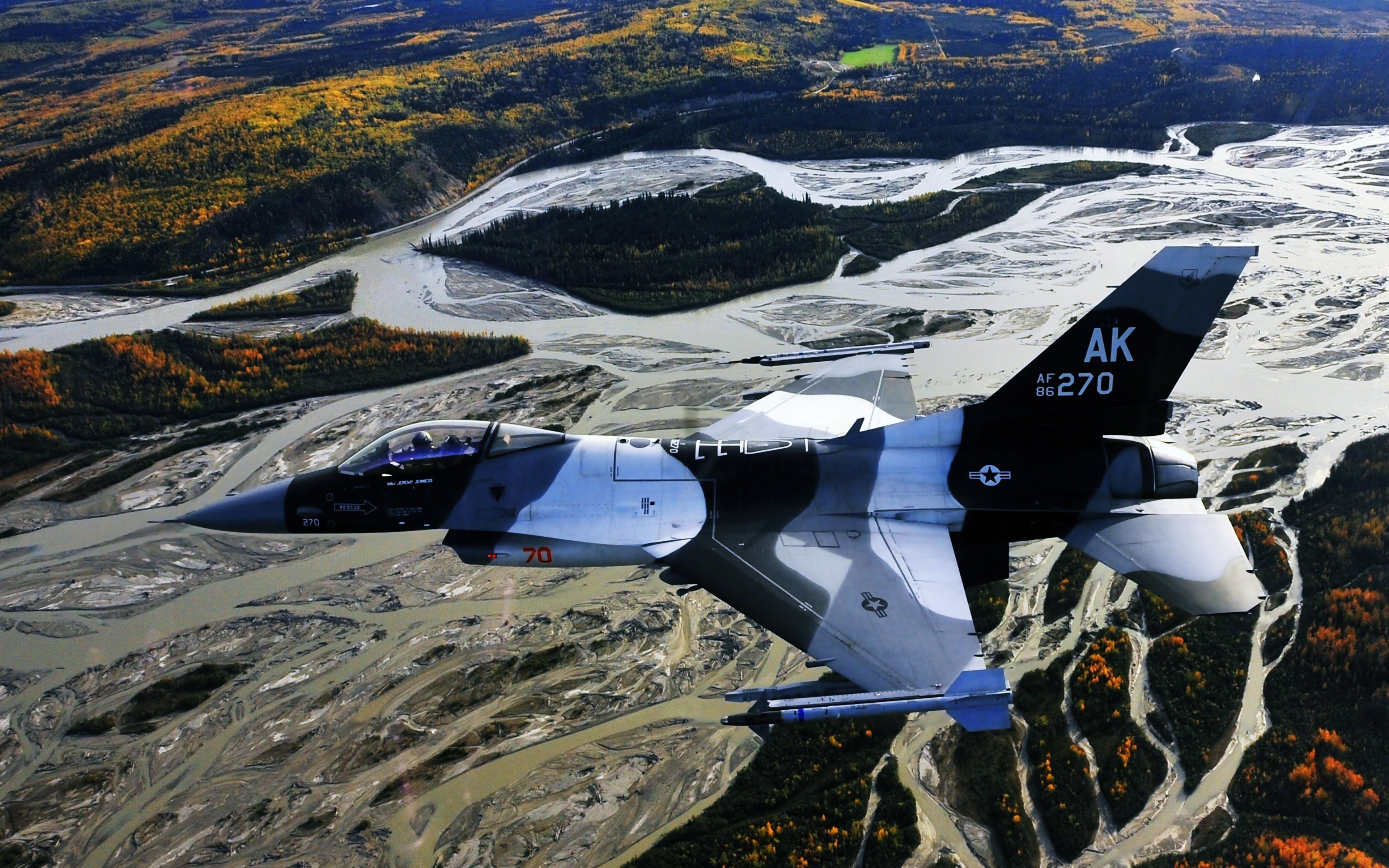 aircrafts, Fighter, Landscapes, Rivers, Forest, Ak, Wars, 270 Wallpaper