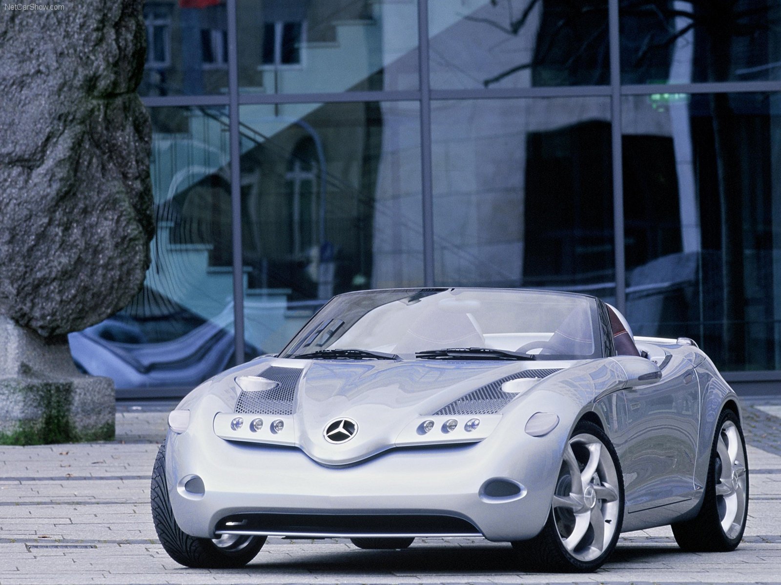 mercedes, Benz, Vision, Sla, Concept, Cars, Convertible, 2000 Wallpaper