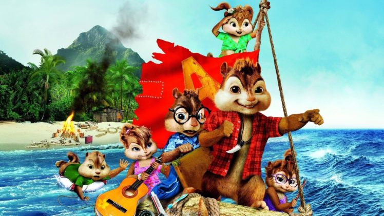 animation, Comedy, Family, Alvin, And, The, Chipmunks, Chipwrecked HD Wallpaper Desktop Background