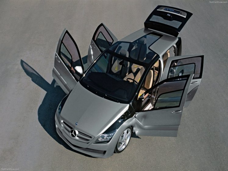 mercedes, Benz, F600, Hygenius, Concept, Cars, 2005 HD Wallpaper Desktop Background